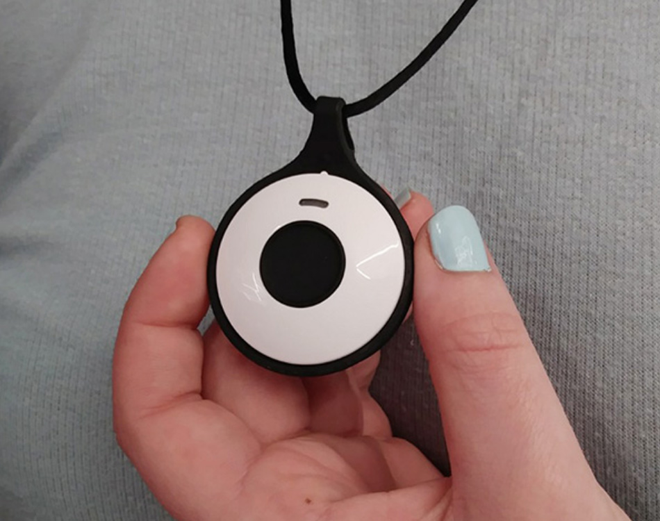 Alert Device With Necklace & Watch Button Medical Guardian